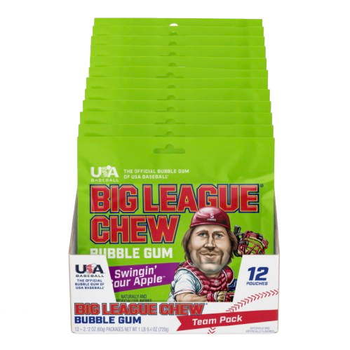 BIG LEAGUE CHEW APPLE USA