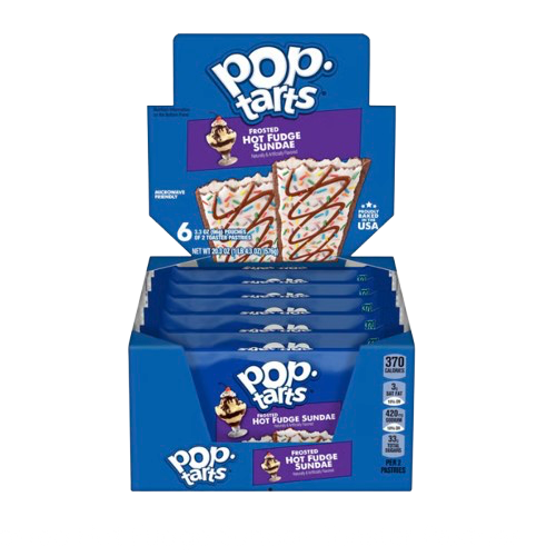 POPTART HOT FUDGE SUNDAE