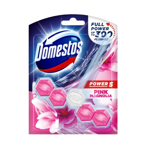 DOMESTOS TOILET BLOCKS PINK MAGNOLIA