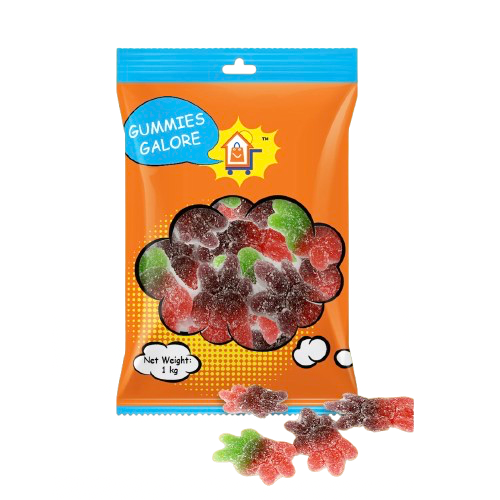 GUMMIES GALORE 2KG SOUR SPIDER