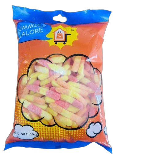2KG SOUR FOAM WORMS