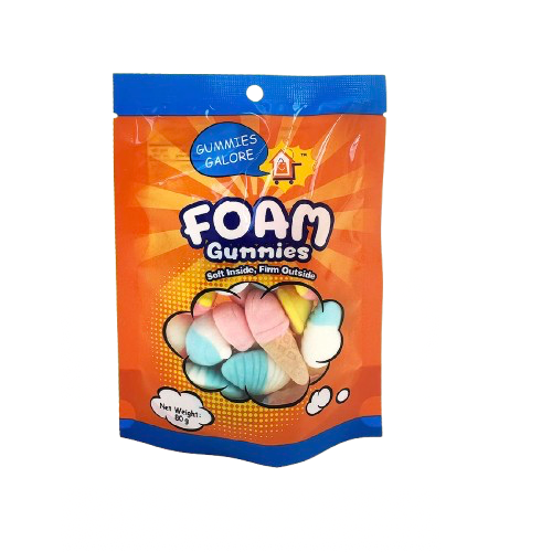 GUMMIES GALORE ASSORTED FOAM MIX
