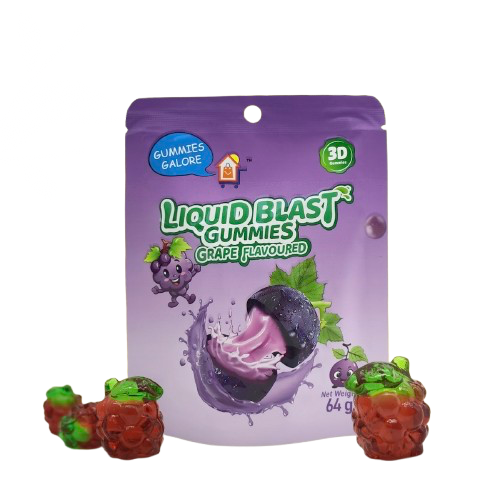 GUMMIES GALORE 3D GUMMIES GRAPE