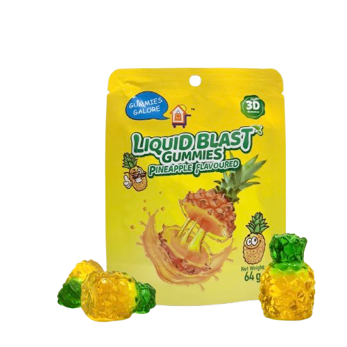 GUMMIES GALORE 3D GUMMIES PINEAPPLE