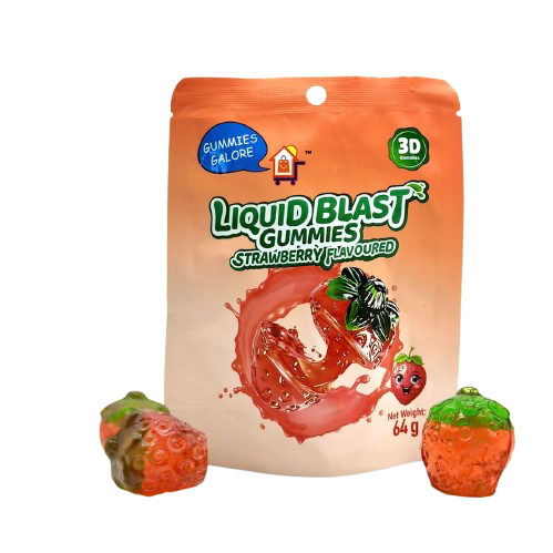 GUMMIES GALORE 3D GUMMIES STRAWBERRY