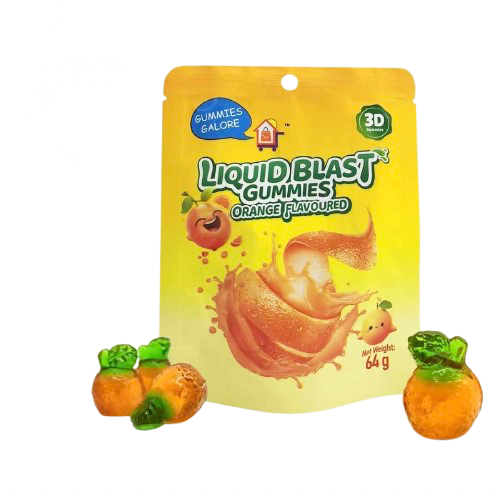 GUMMIES GALORE 3D GUMMIES ORANGE
