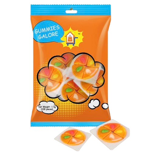GUMMIES GALORE MINI PIZZAS 100 PACK