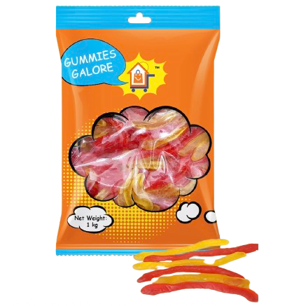 GUMMIES GALORE 2KG SNAKES