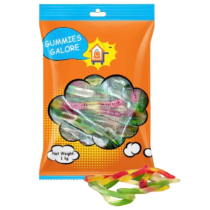 GUMMIES GALORE 2KG WORMS
