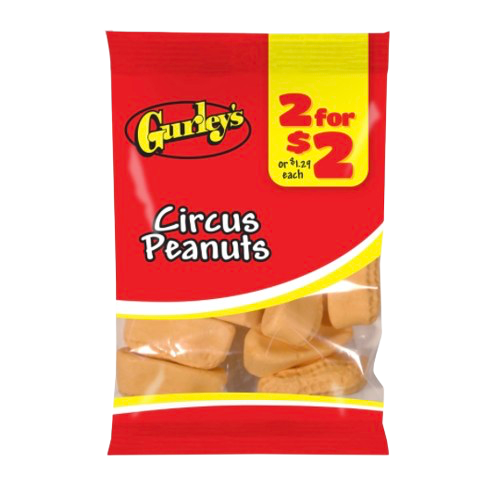 GURLEY'S CIRCUS PEANUTS 1.75OZ