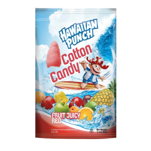 HAWAIIAN PUNCH JUICY RED COTTON CANDY