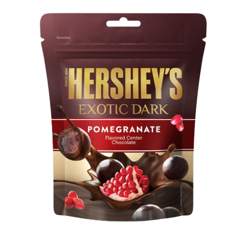 HERSHEYS EXOTIC DARK POMEGRANATE