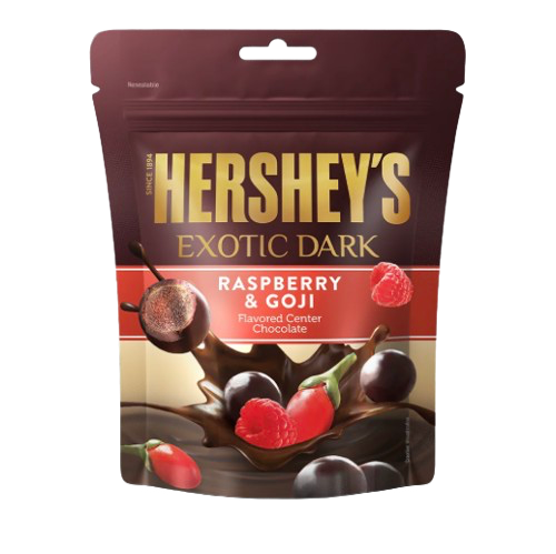 HERSHEYS EXOTIC DARK RASPBERRY