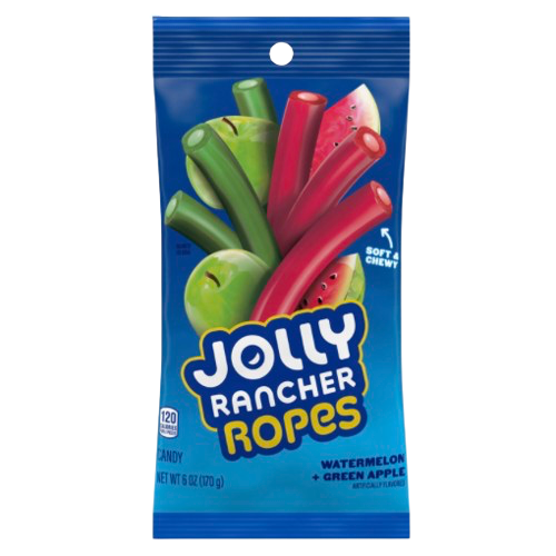 JOLLY RANCHER ROPES WATERMELON/APPLE