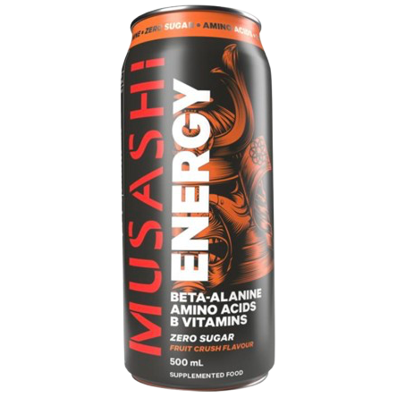 MUSASHI ENERGY DRINK FRUIT CRUSH 500ML