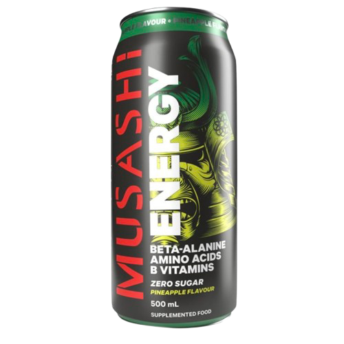 MUSASHI ENERGY DRINK PINEAPPLE 500ML