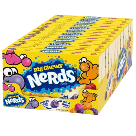 NERDS BIG CHEWY THEATRE BOX  4.25OZ/120G