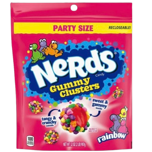 NERDS CLUSTERS 8OZ