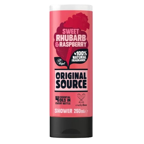 ORIGINAL SOURCE RHUBARB & RASPBERRY