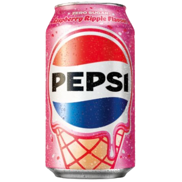 PEPSI MAX RASPBERRY RIPPLE 330ML