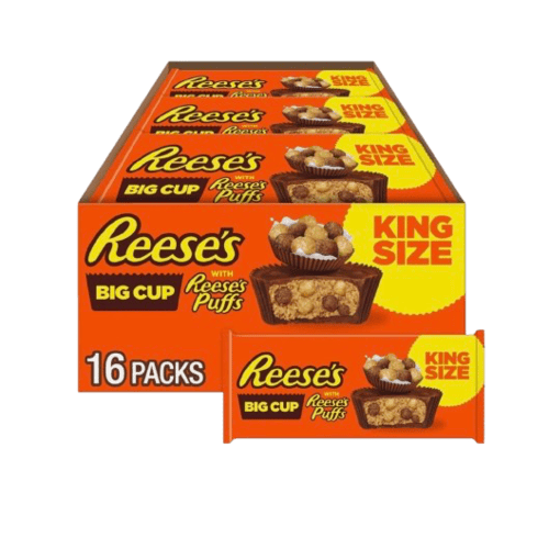 REESES CUPS WITH PUFFS 2.4OZ