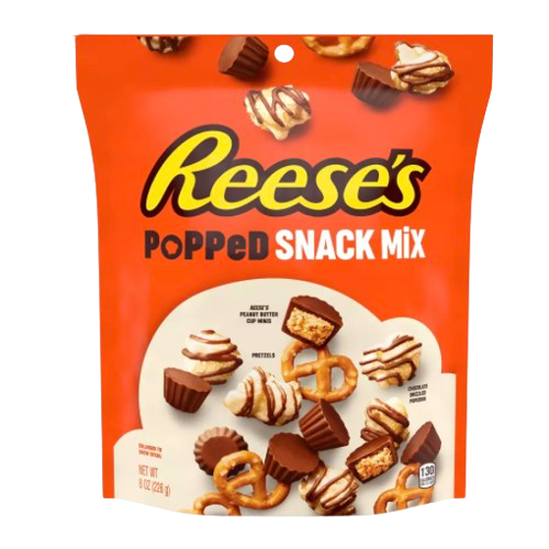 REESES POPPED SNACK MIX