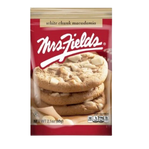 MRS FIELDS WHITE CHOCOLATE CHUNK MACADAMIA NUT