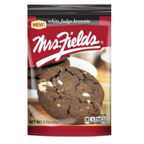 MRS FIELDS WHITE FUDGE BROWNIE COOKIE