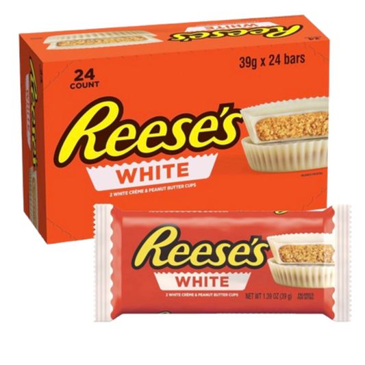 REESES PEANUT BUTTER CUP  1.39OZ WHITE