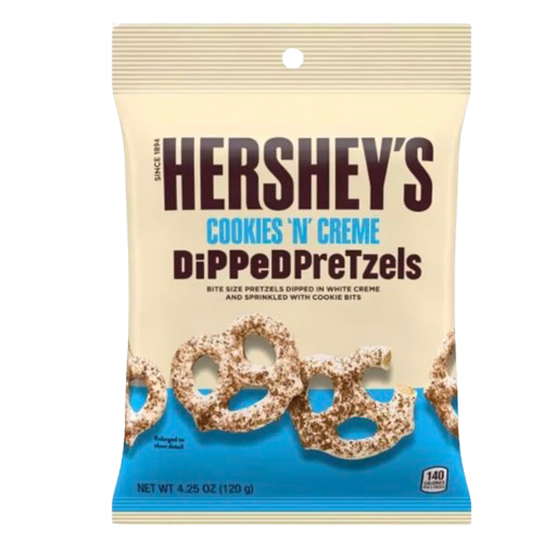 HERSHEYS DIPPED PRETZELS
