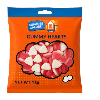 2KG GUMMY HEARTS