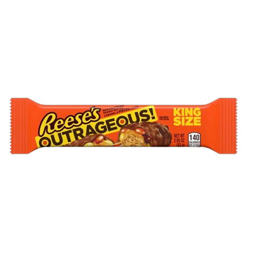 REESES 2.95OZ OUTRAGEOUS KING SIZE WITH PIECES (BBD 31/10/25)