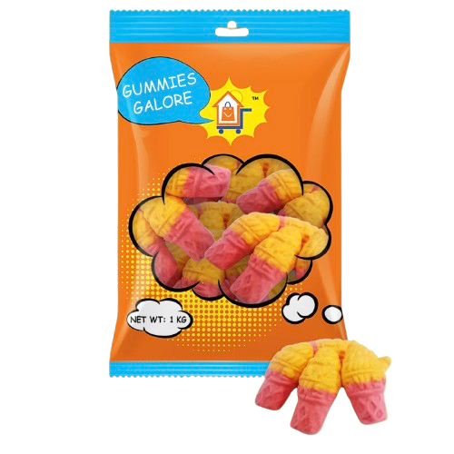 GUMMIES GALORE 2KG ICE CREAM CONES