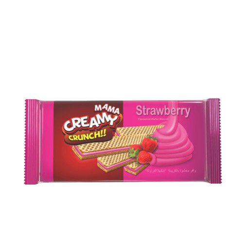 CREAMY CRUNCH STRAWBERRY WAFER