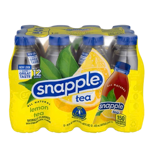 SNAPPLE TEA LEMON 16 FLO OZ