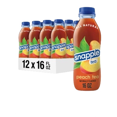 SNAPPLE TEA PEACH 16 FLO OZ