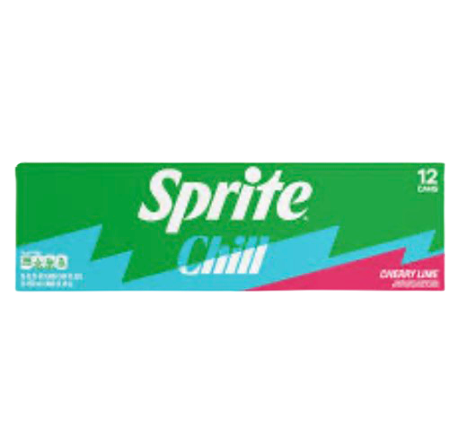 SPRITE CHILL CHERRY LIME USA