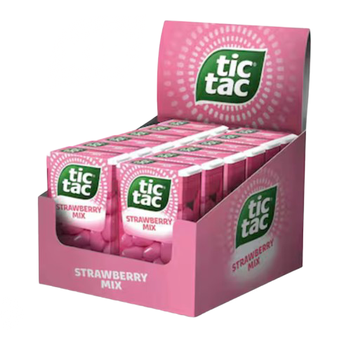TIC TAC STRAWBERRY MINT