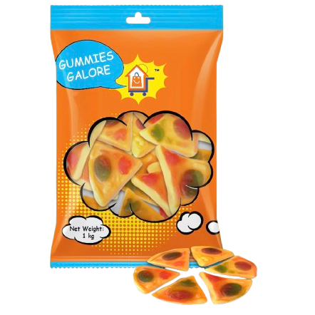GUMMIES GALORE 2KG PIZZAS
